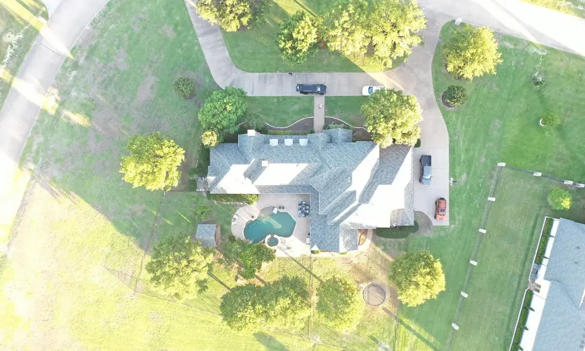 New shingle roof installation on a home in Sandersville